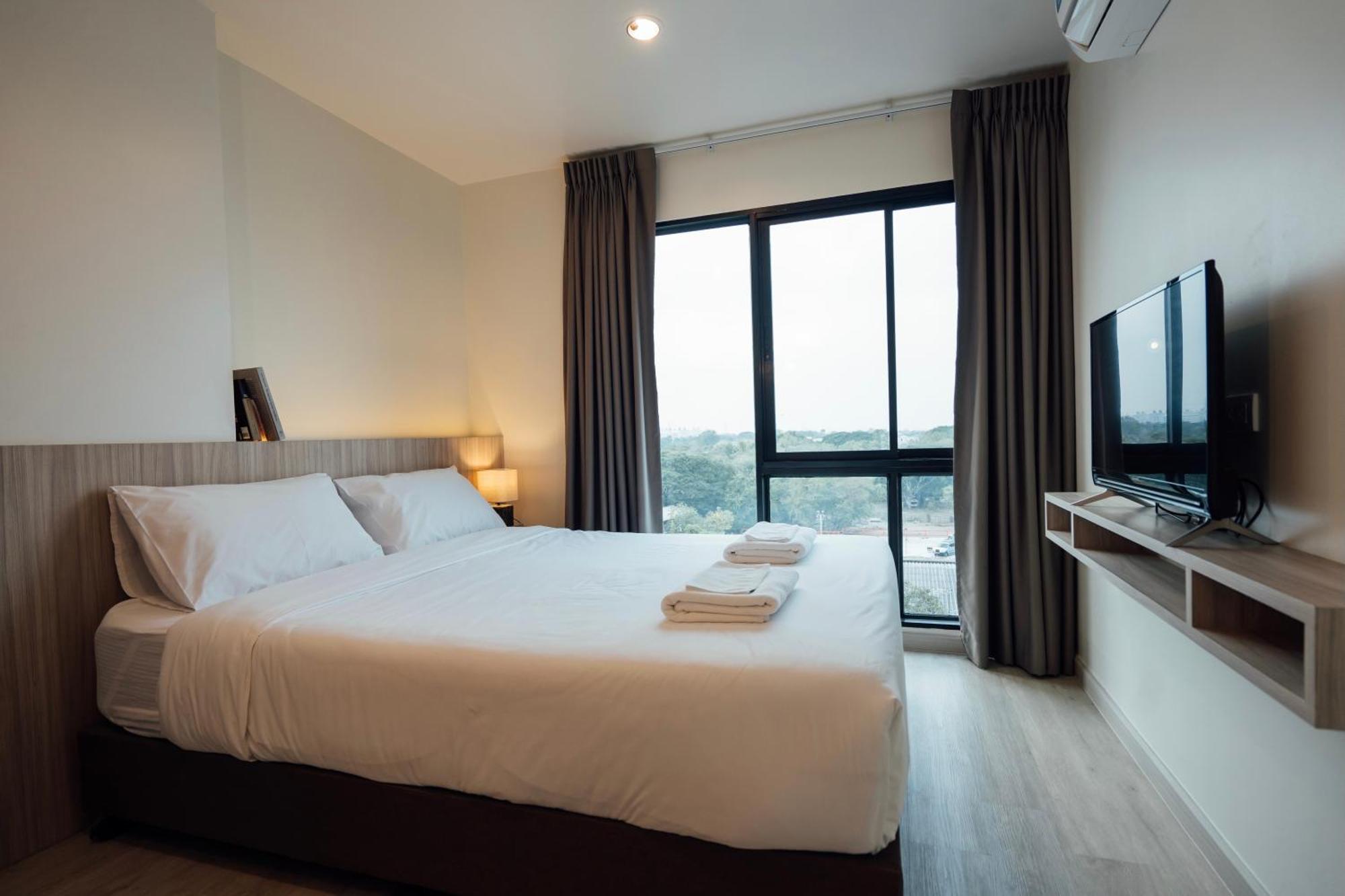 Theview Chaengwattana14 เดอะวิวแจ้งวัฒนะ14 Apartment Банкок Екстериор снимка