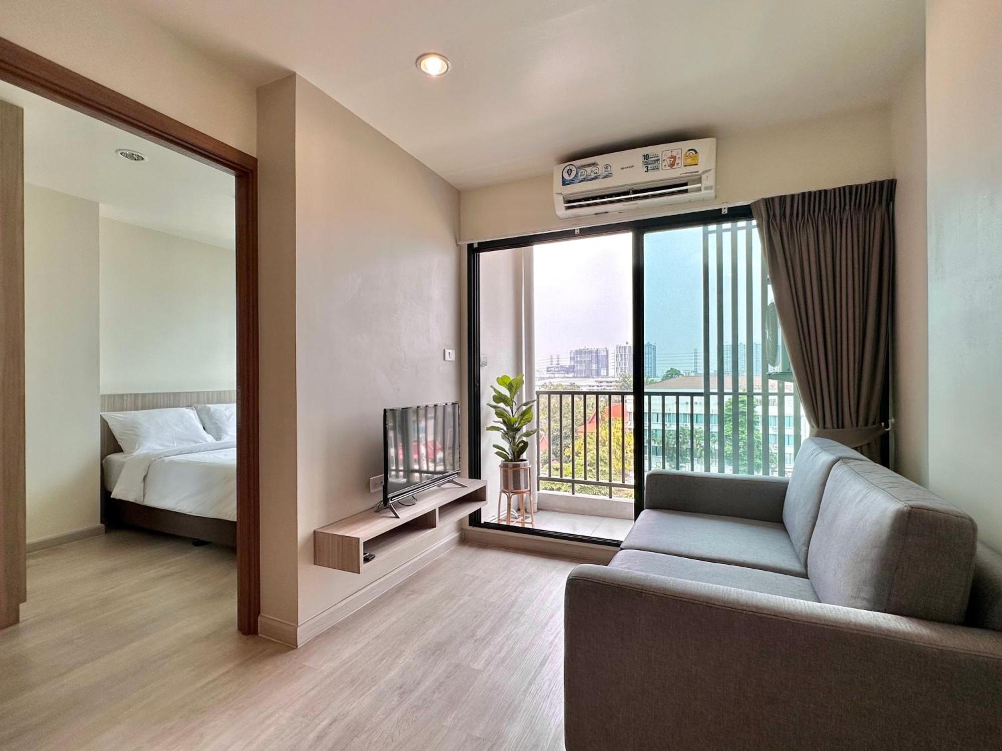 Theview Chaengwattana14 เดอะวิวแจ้งวัฒนะ14 Apartment Банкок Екстериор снимка